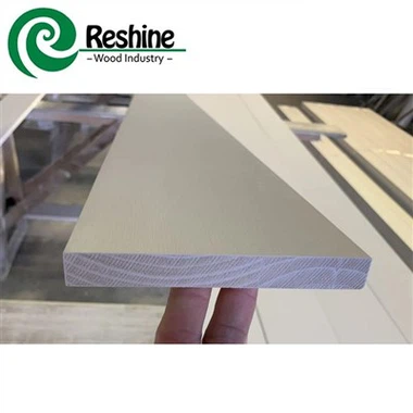 กรอบประตูลายไม้ลงสีพื้นสั่งทำพิเศษสำหรับการใช้งานภายในและภายนอก